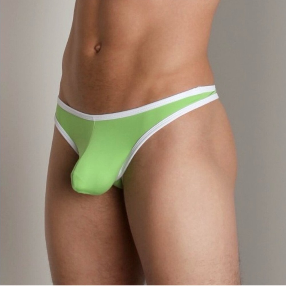Tulio Men's power thong Green M